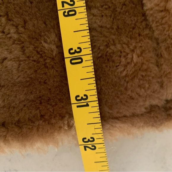 J. Crew Soft Brown Faux Fur Coat NWT - L - Picture 10 of 11